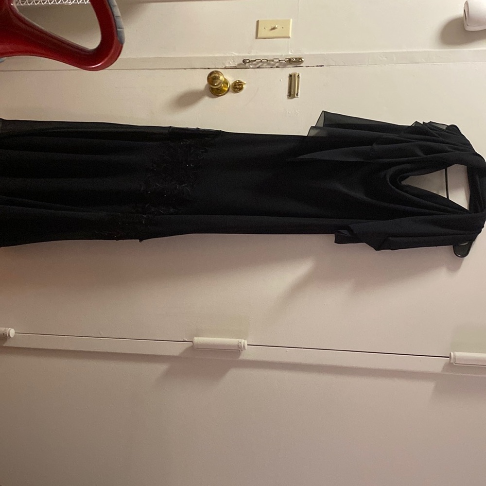 Black gown